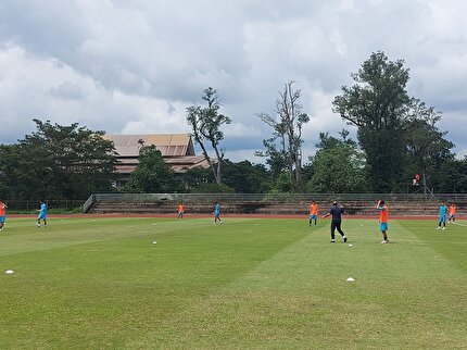 اجرای تمرین تاکتیکی صبحگاهی تیم ملی فوتبال جوانان ایران اجرای تمرین تاکتیکی صبحگاهی تیم ملی فوتبال جوانان ایران