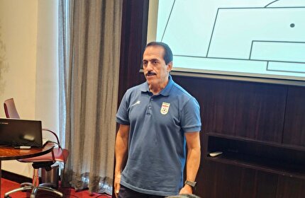 برگزاری جلسه فنی تیم ملی نوجوانان پیش از بازی با کره شمالی