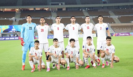 ترکیب تیم ملی فوتبال نوجوانان مقابل تاجیکستان