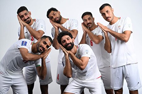 فوتو شات ساحلی بازان پیش از شروع رقابت‌ها