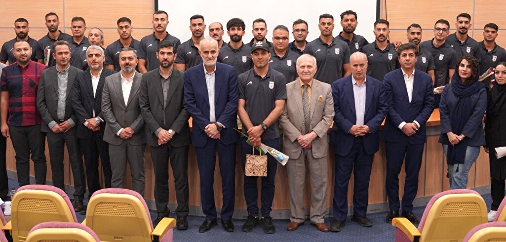 مراسم بدرقه تیم ملی فوتبال ساحلی ایران برگزار شد