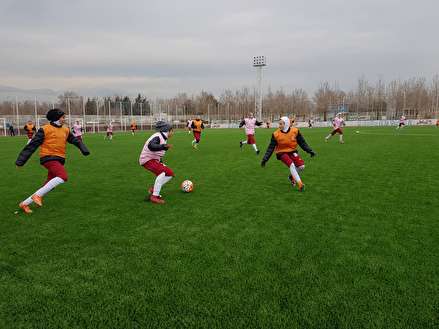 ویدیو تمرینی تیم ملی فوتبال دختران 16 سال