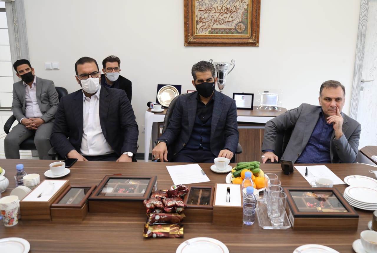 دیدار سرپرست فدراسیون با عضو شورای شهر و شهردار منطقه 22 تهران