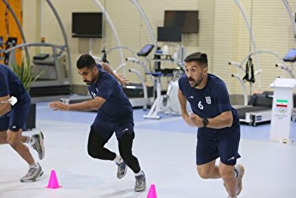 تصاویر ساحلی بازان در مرکز ارزیابی و سنجش آکادمی ملی المپیک