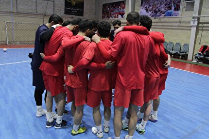 گزارش تصویری آخرین تمرین تیم ملی فوتسال