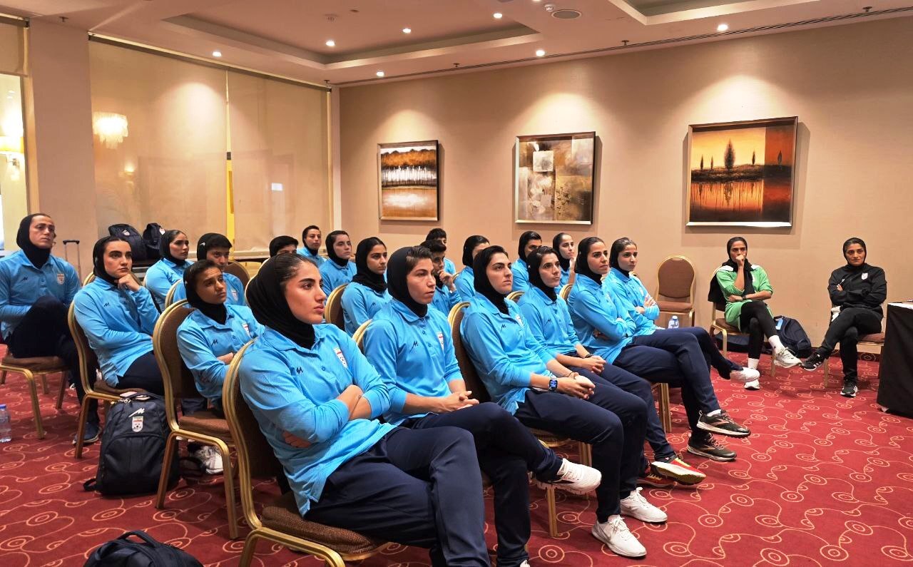 برگزاری نشست فنی تیم ملی در روز دیدار با اردن برگزاری نشست فنی تیم ملی در روز دیدار با اردن