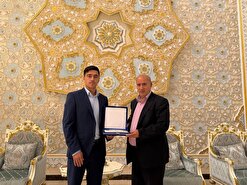 استقبال دبیرکل فدراسیون تاجیکستان از رییس فدراسیون