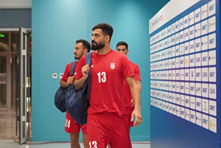 گزارش تصویری آخرین تمرین تیم ملی ایران قبل از بازی با ازبکستان