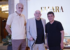 حضور حشمت مهاجرانی در اردوی تیم ملی