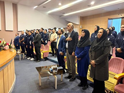 برگزاری مراسم بدرقه تیم‌های ملی فوتسال دختران و پسران زیر ۱۷ سال به بازی‌های آسیایی بحرین