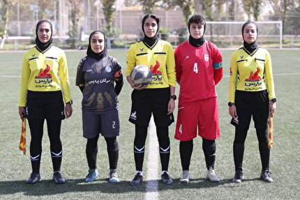پیروزی تیم ملی فوتبال دختران نوجوان برابر تیم پردیس بانوان
