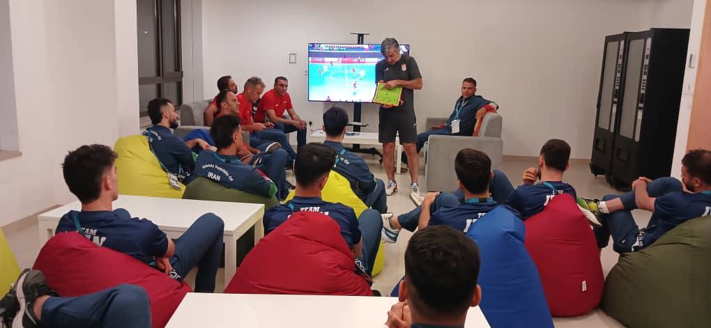 برگزاری جلسه فنی تیم ملی فوتسال برای بازی با مراکش
