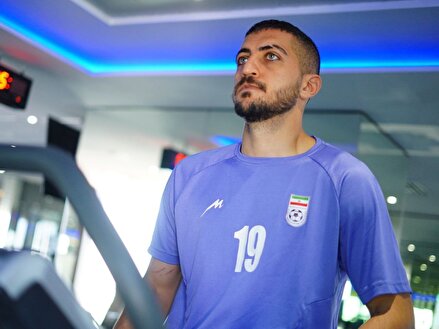 گزارش تصویری تمرین صبح تیم ملی ایران در العین