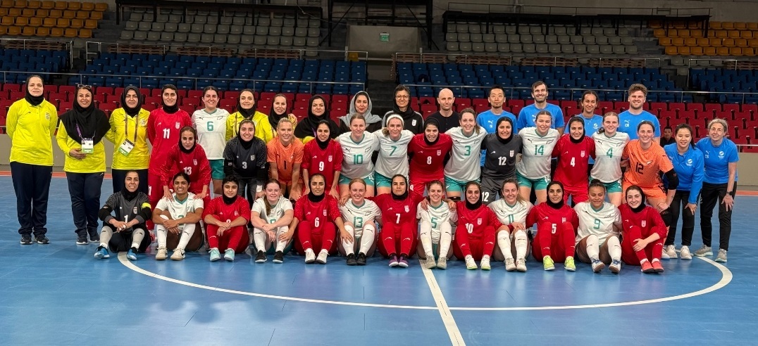 پیروزی 6 بر یک تیم ملی فوتسال بانوان مقابل نیوزیلند در دیدار تدارکاتی پیروزی 6 بر یک تیم ملی فوتسال بانوان مقابل نیوزیلند در دیدار تدارکاتی