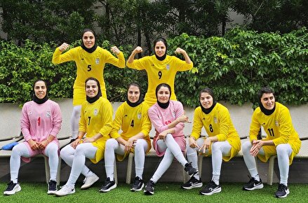 گزارش تصویری از تمرین دختران ملی پوش