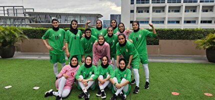 گزارش تصویری تمرین سبک ملی پوشان در هتل محل اقامت