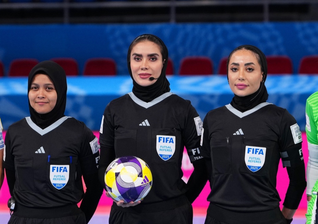 قضاوت دیدار تایلند  و فیلیپین در اختیار زری فتحی و گلاره ناظمی