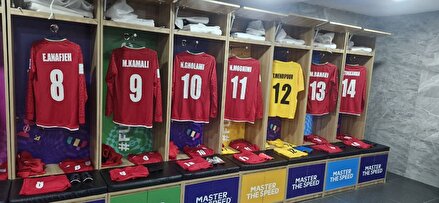 گزارش تصویری از رختکن تیم ملی فوتسال پیش از دیدار مقابل ایتالیا