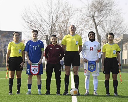 تصاویری از دیدار دوستانه تیم ملی فوتبال بانوان ایران و ازبکستان